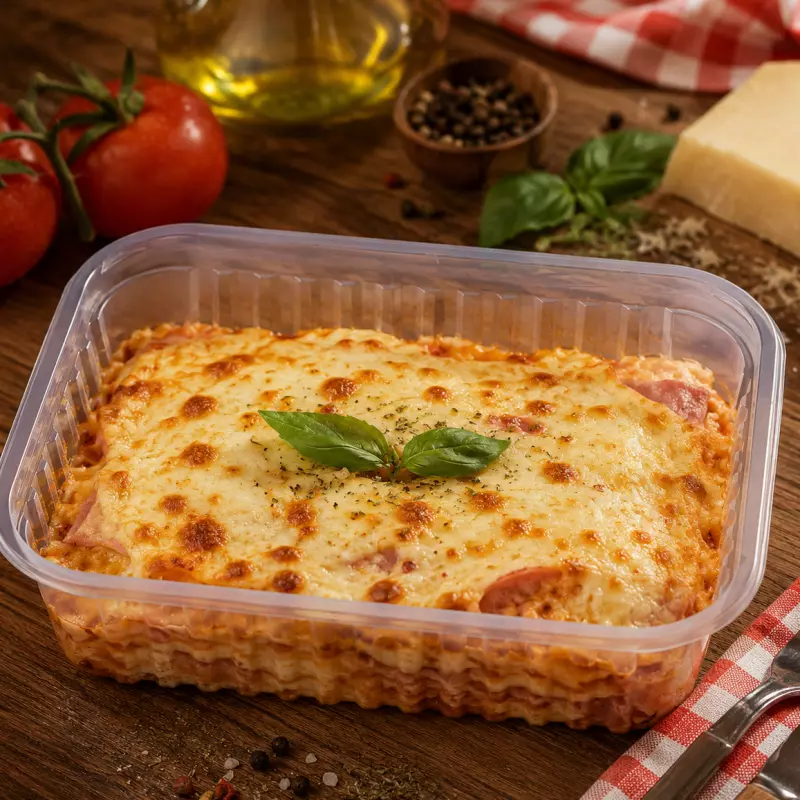 Lasanha de Presunto e Queijo - 500g