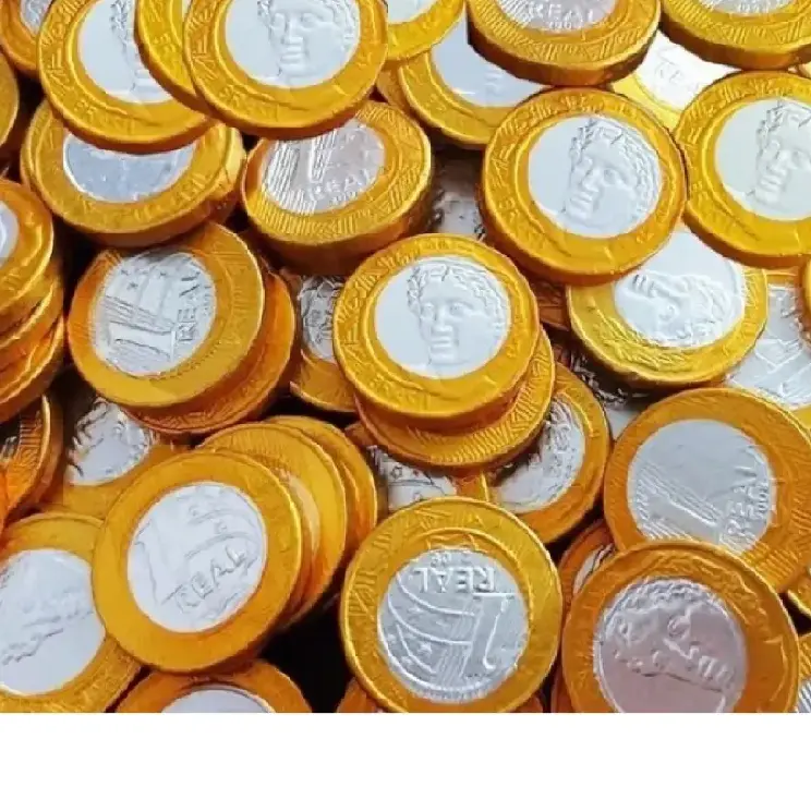 MOEDAS CHOCOLATE UN.