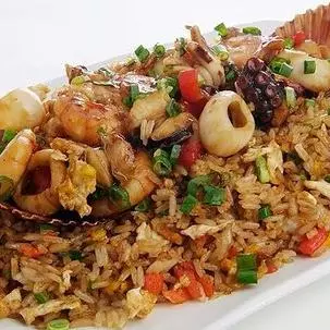 arroz chaufa de mariscos