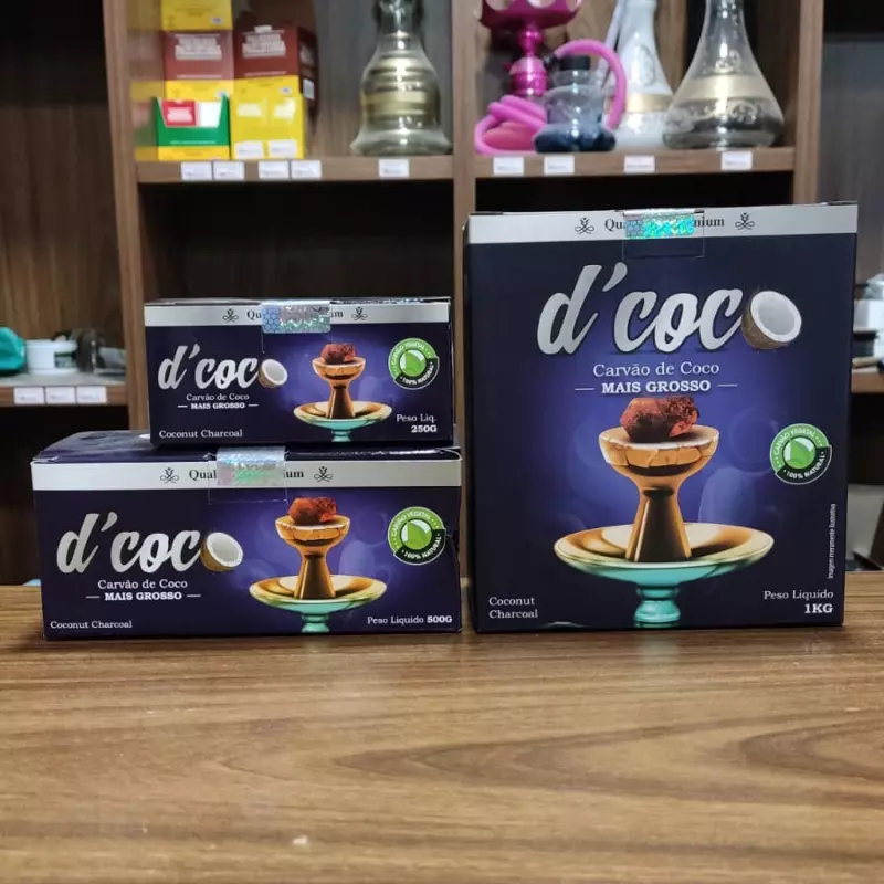 Carvão de Coco D'coco