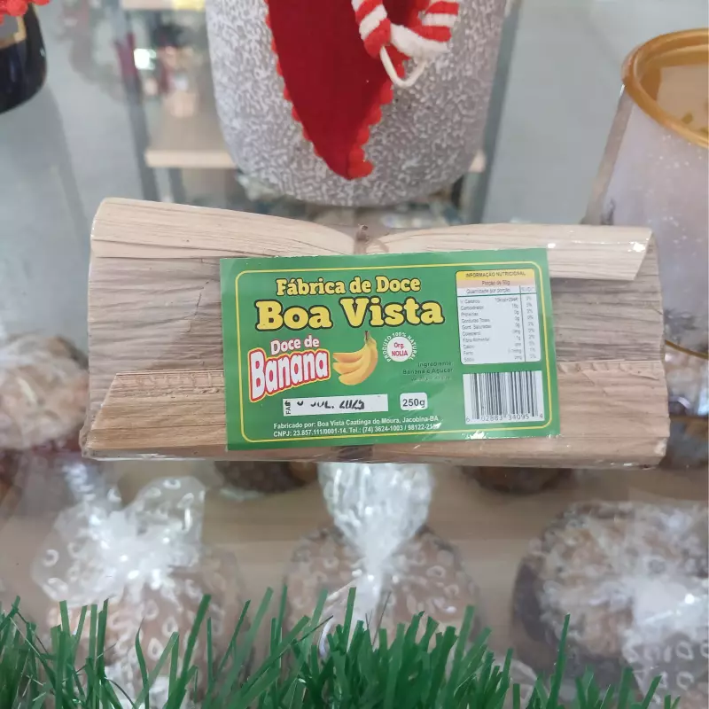 DOCE DE BANANA NA PALHA