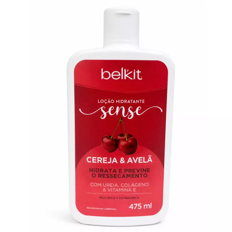 HIDRATANTE CEREJA E AVELÃ 475ML