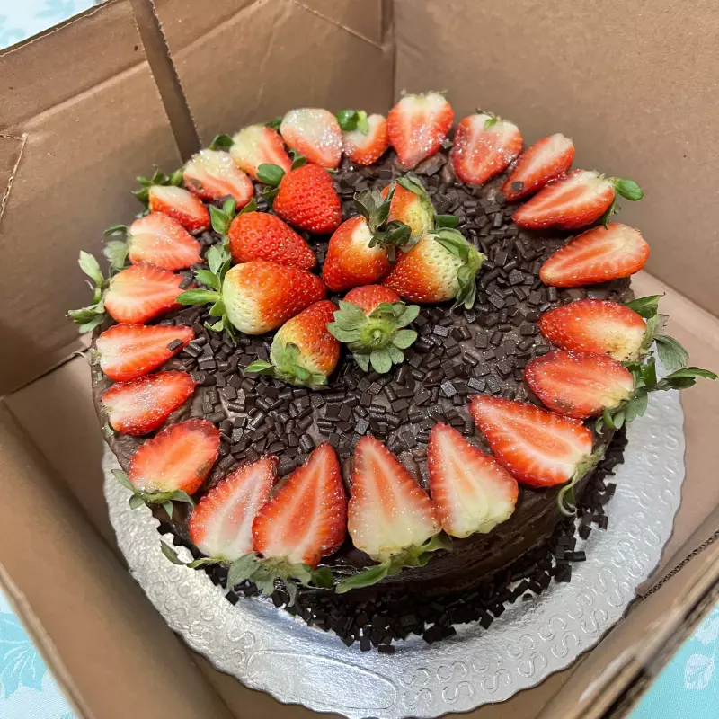 Bolo de 1kg (com fruta)