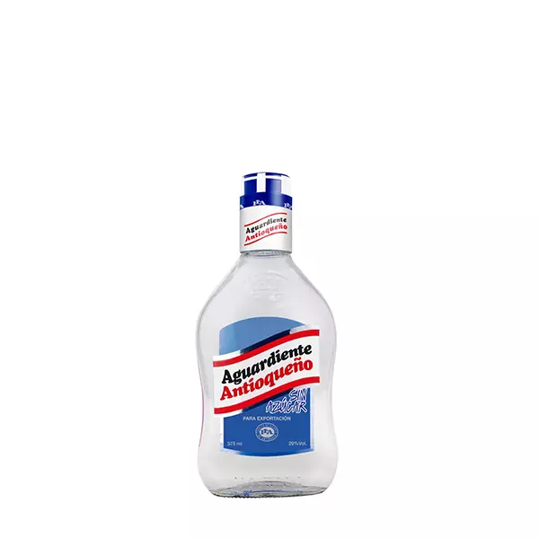 AGUARDIENTE ANTIOQUEÑO AZUL 375ML