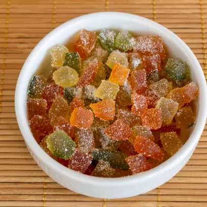 Frutas cristalizadas