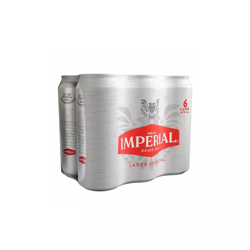 Pack Cerveza Imperial 6 x 470 c.c.