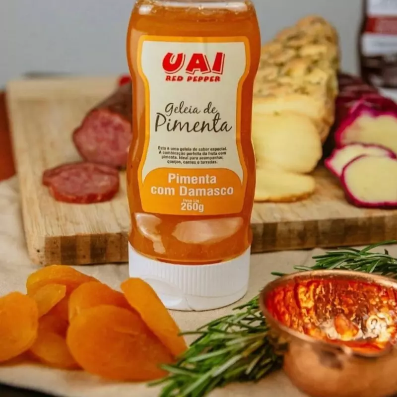 GELÉIA DE PIMENTA  DAMASCO (UAI)