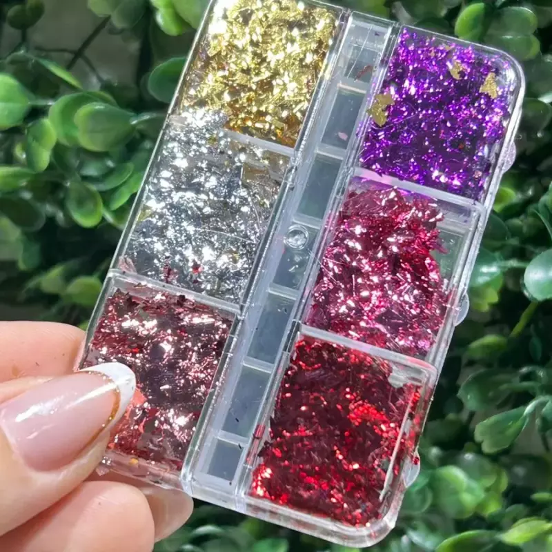 Kit C/6 Folha D Ouro N•8