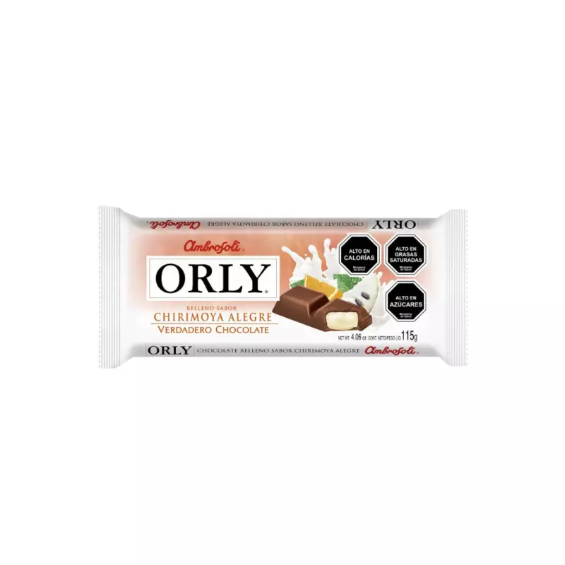 Chocolate Orly Chirimoya alegre 115g