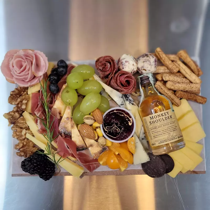 Tablita  Whisky & Quesos 15*25