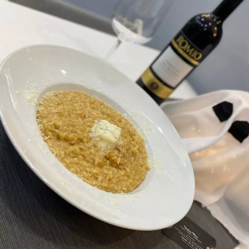 Risotto Peras y Gorgonzola