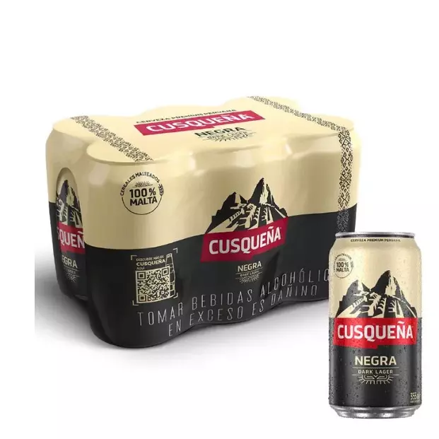 Cusqueña Negra Pack 6 Unds - 355ML