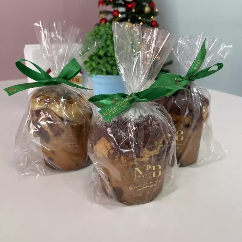 Mini chocotone Brigadeiro