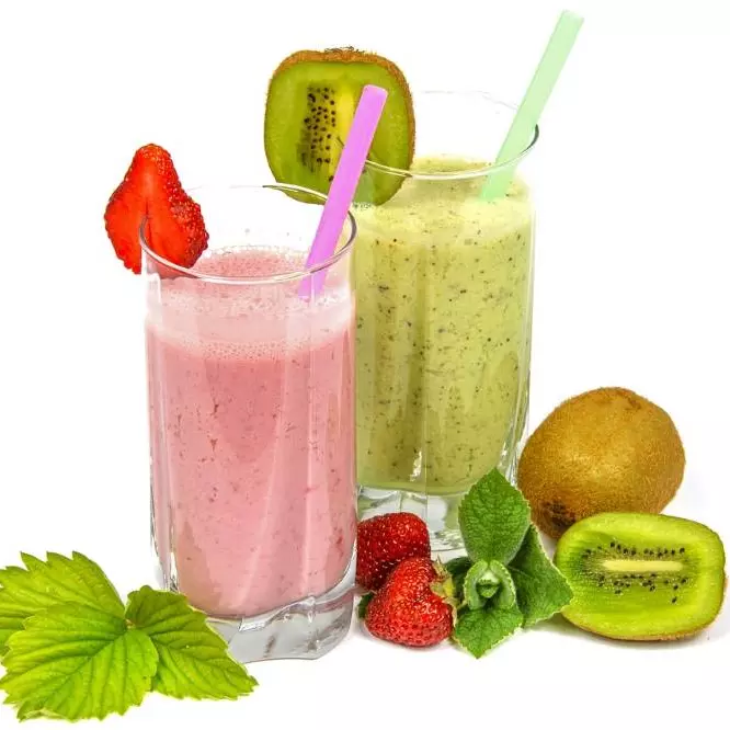 Jugo Natural en Leche