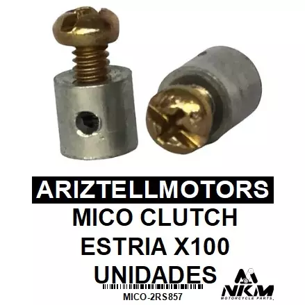 MICO CLUTCH TORNILLO ESTRIA X100 UND