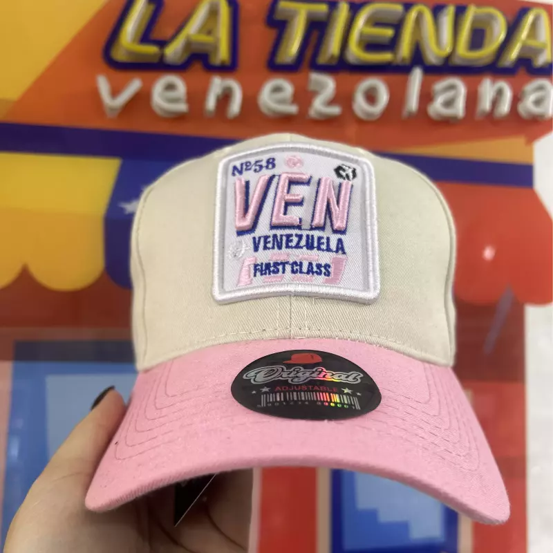 Gorra VEN rosada