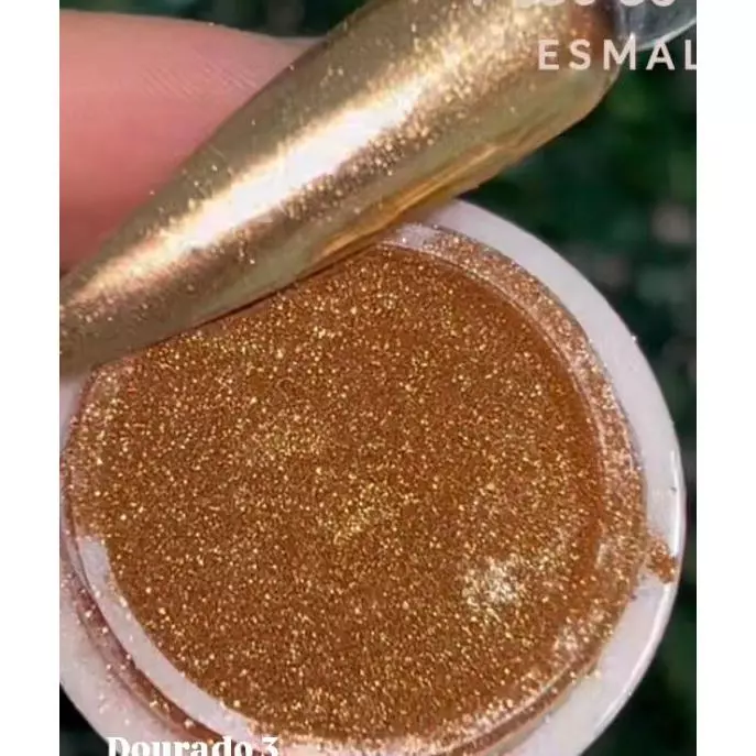 Po Cromado Dourado N.265