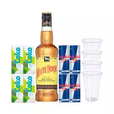 45 - COMBO WHITE HORSE 1L