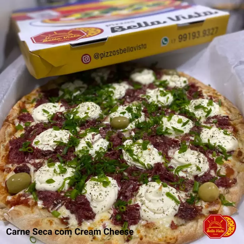 Carne Seca com Cream Cheese