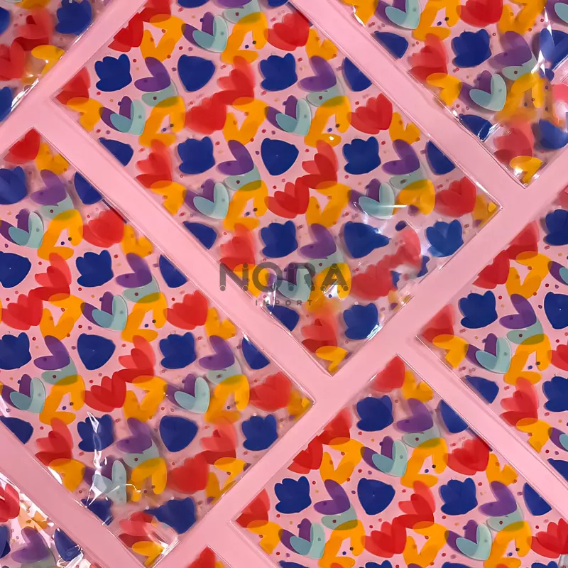 Bolsa de celofán corazones