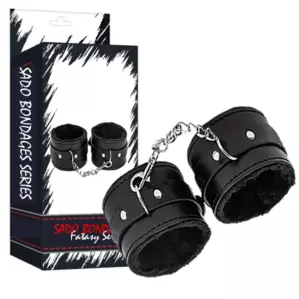 ESPOSAS DE CUERO CON  GANCHO