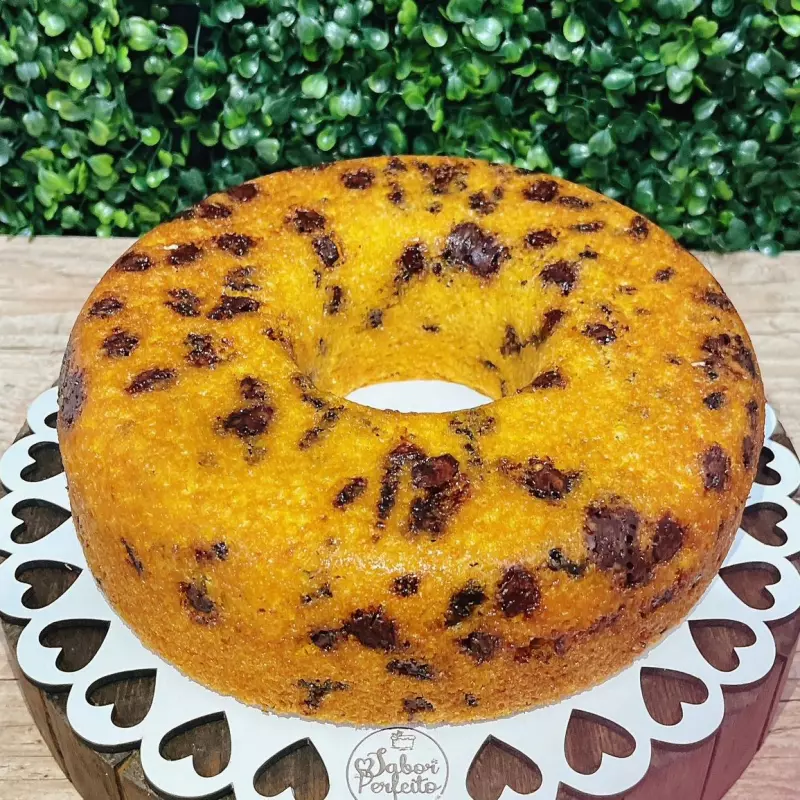 Cenoura com Gotas de Chocolate