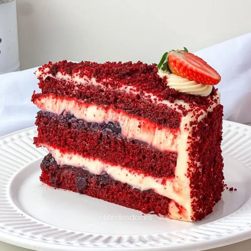Fatia Bolo Red Velvet