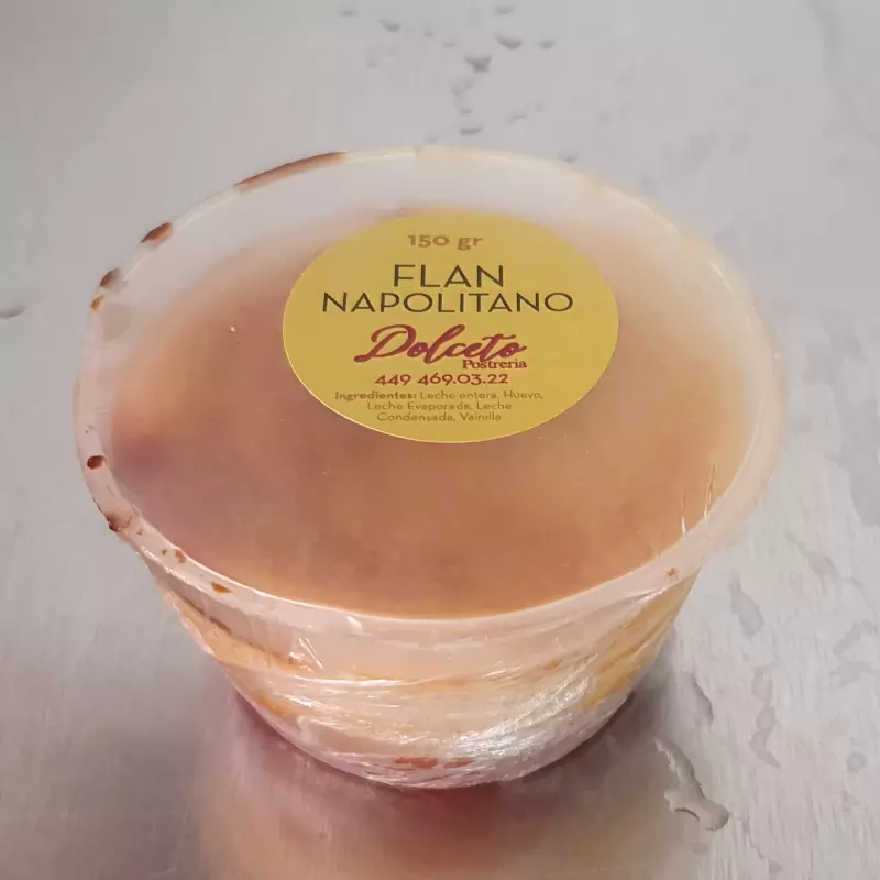 Flan napolitano