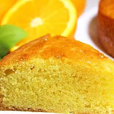 Torta de naranja Porcion