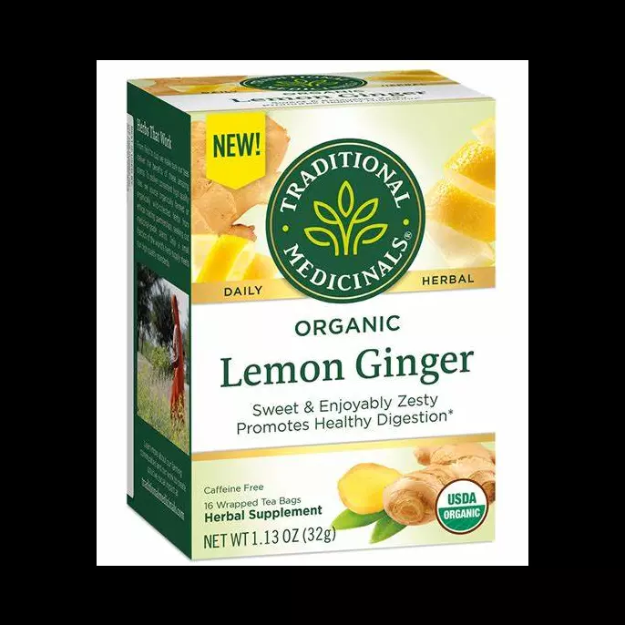 SKU 13078 ORGANIC LEMON GINGER