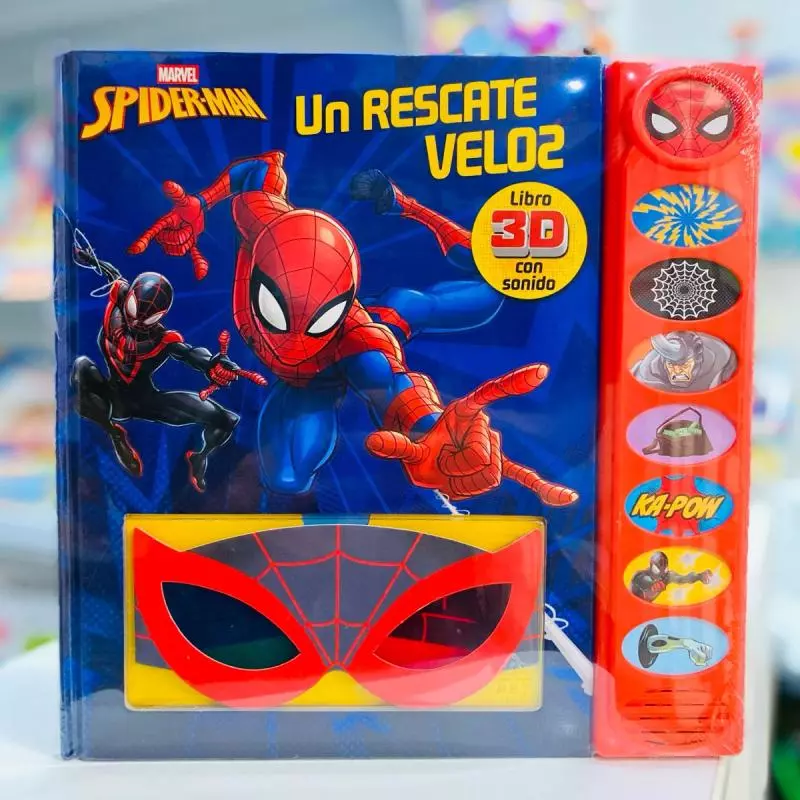 SPIDERMAN UN RESCATE VELOZ CON LENTE