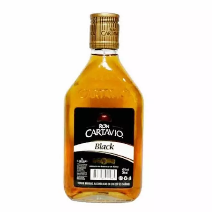 CARTAVIO PETACA BLACK 125 ML