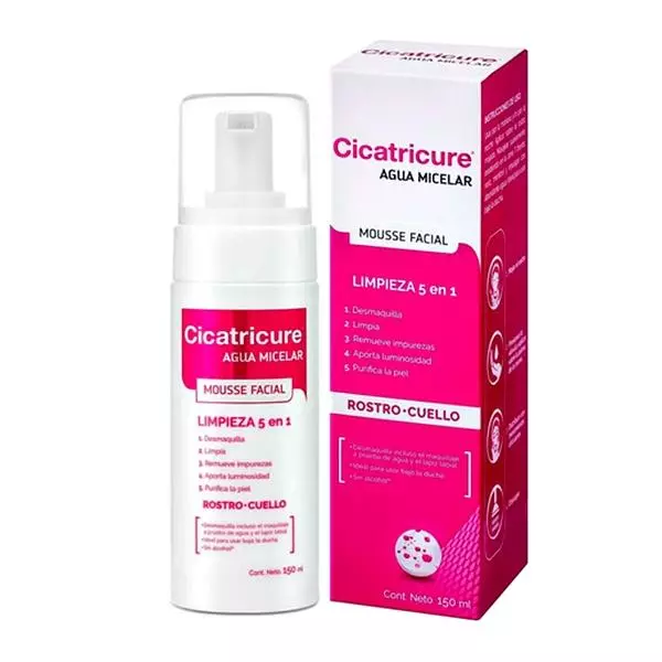 Agua Micelar Mousse Facial Limpieza