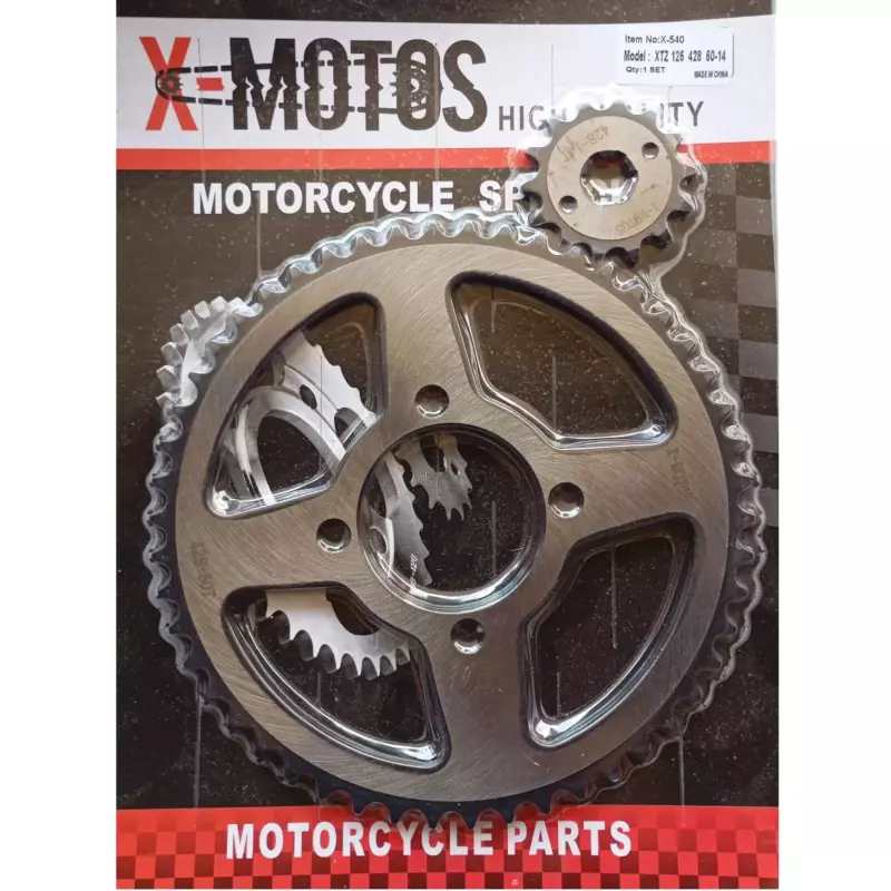 SET SPROCKET XTZ 125 50T14T XMAX