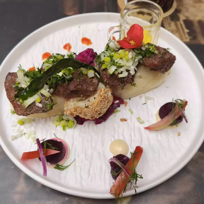 Hígado Encebollado de Tita en Tabio