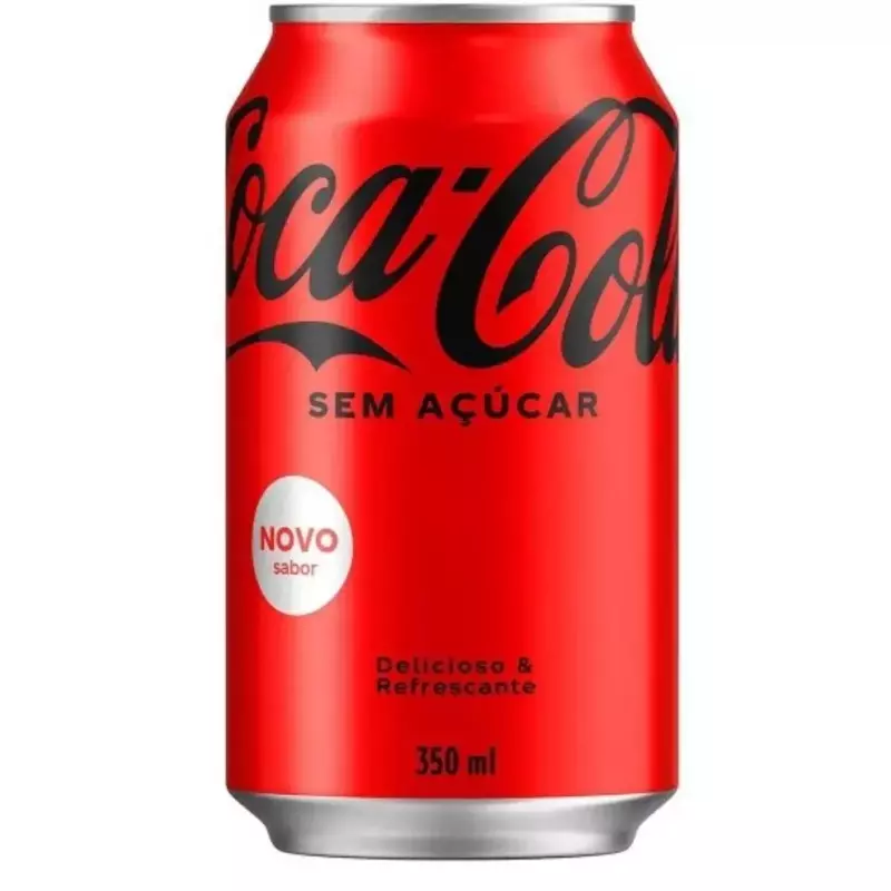 Coca zero lata 350ml