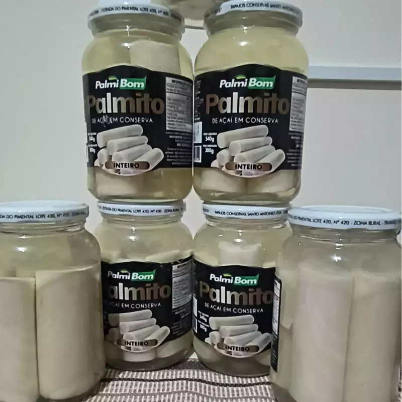 Palmito de Açaí inteiro - Palmibom