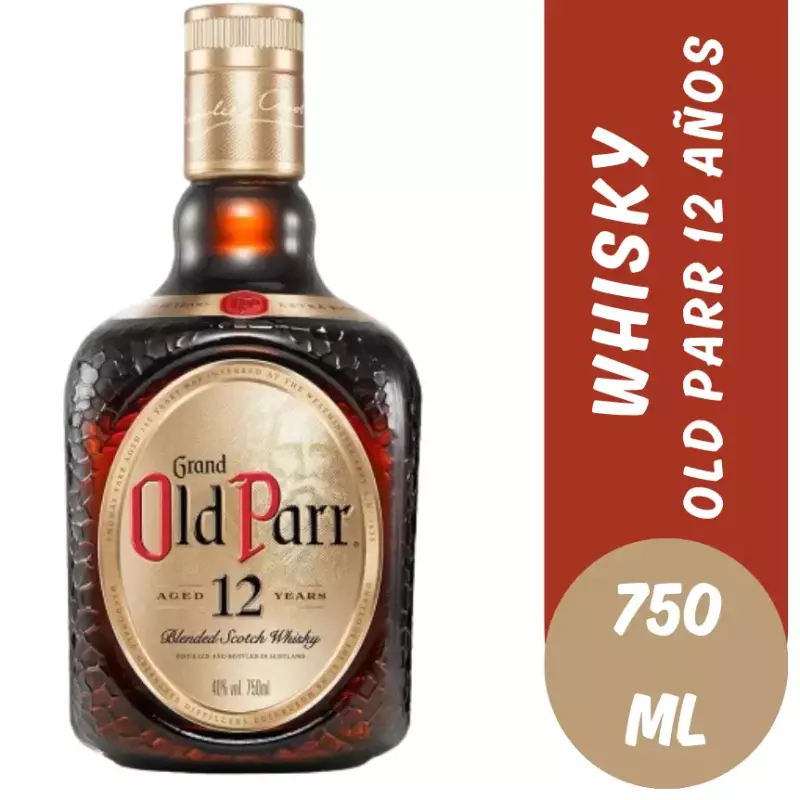 Whisky OLD PARR 12 Años - 750 Ml