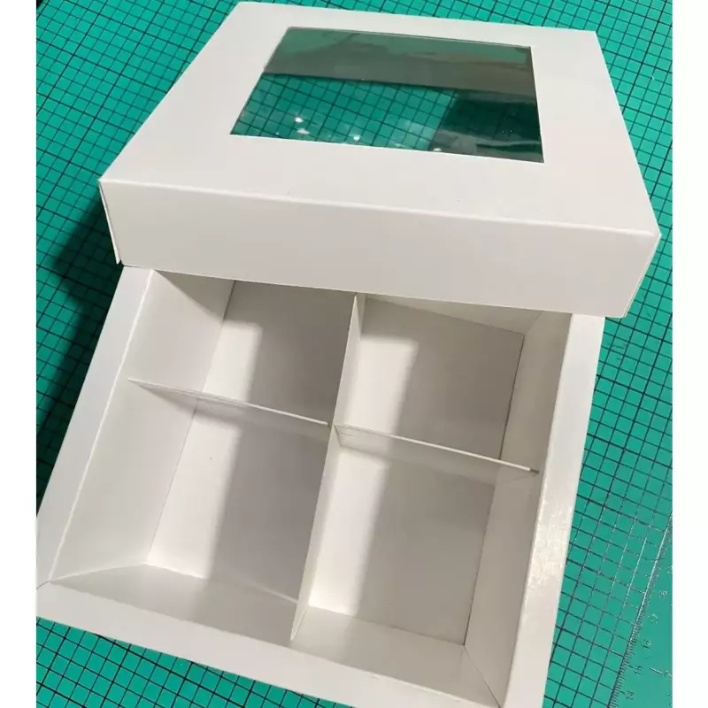Caja Doble pared con 4 divisiones