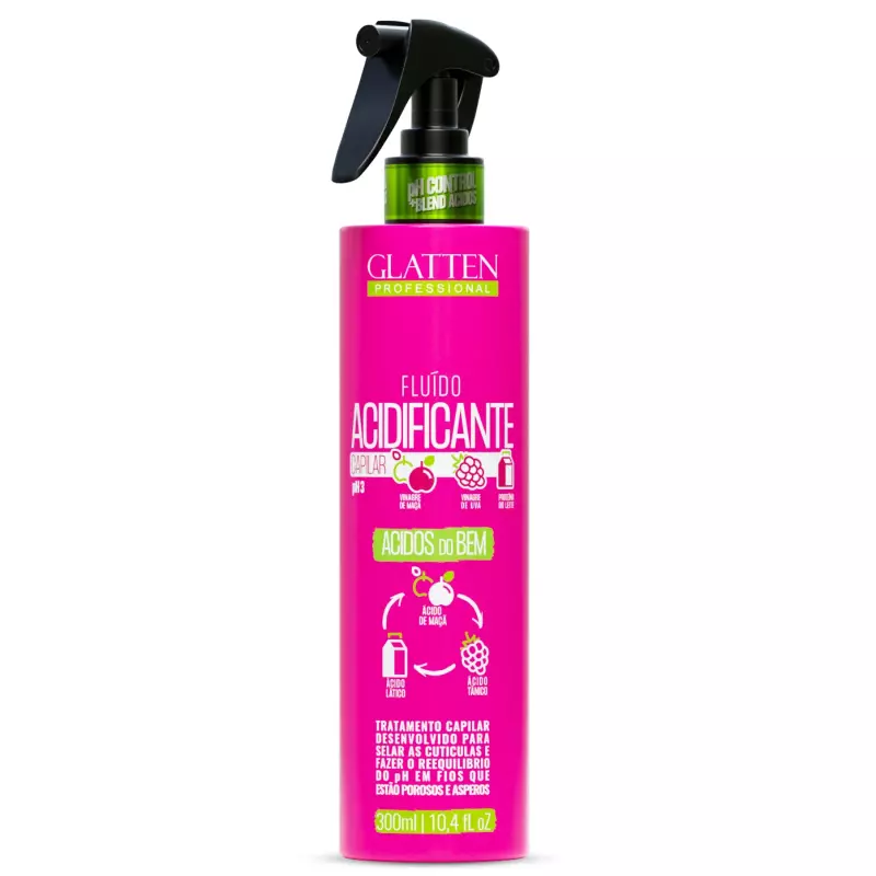 Glatten Fluído Acidificante 300ml