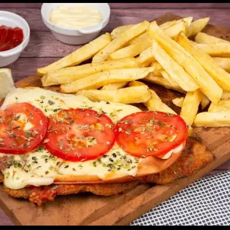 Milanesa Pollo Napolitana