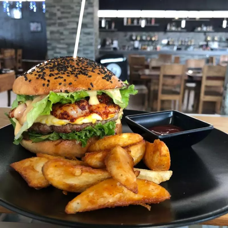 Hamburguesa Surf & Turf