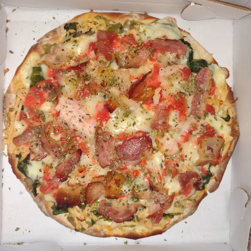 20-Mini Pizza- Escarola com Frango