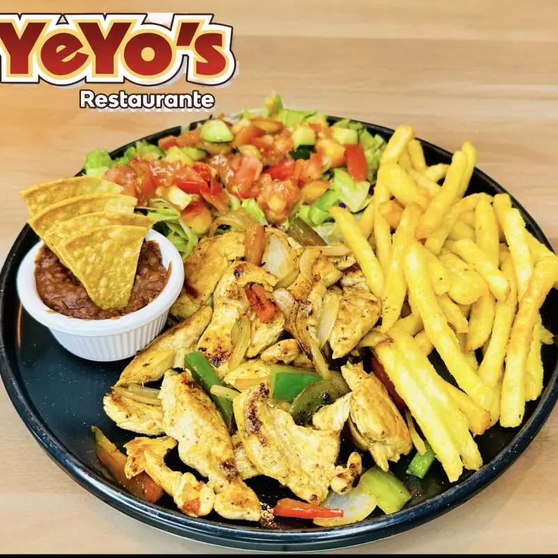 Fajitas de Pollo