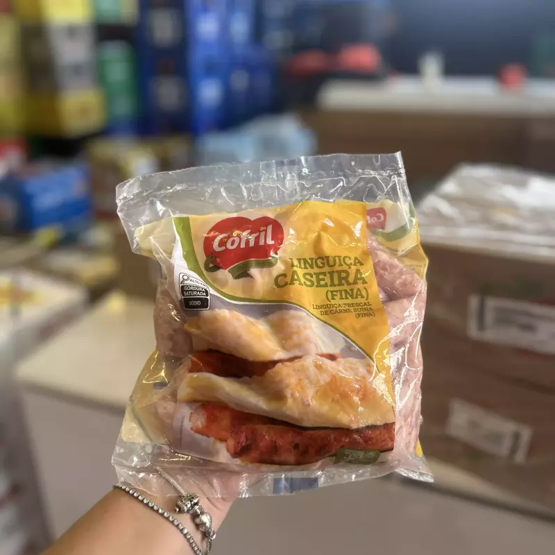 LINGUIÇA CASEIRA FINA COFRIL 1KG