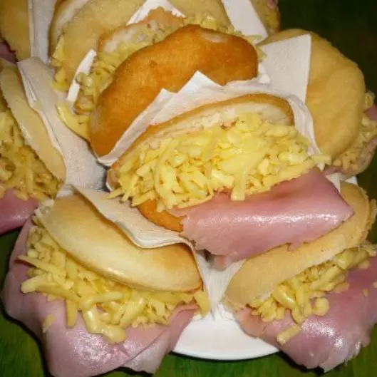 Arepa Jamón y Queso