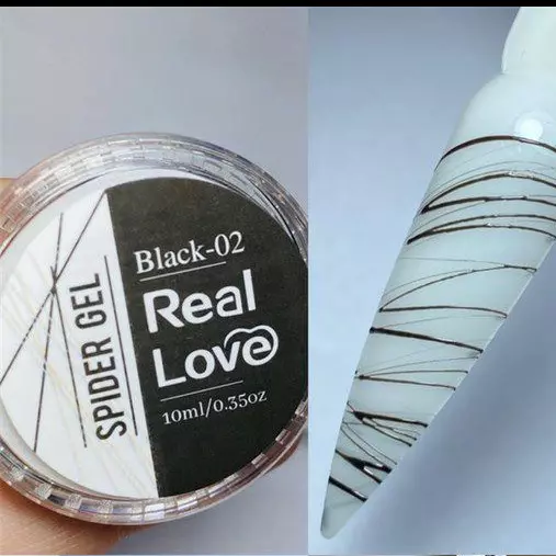 Spider/Teia Preto Real Love