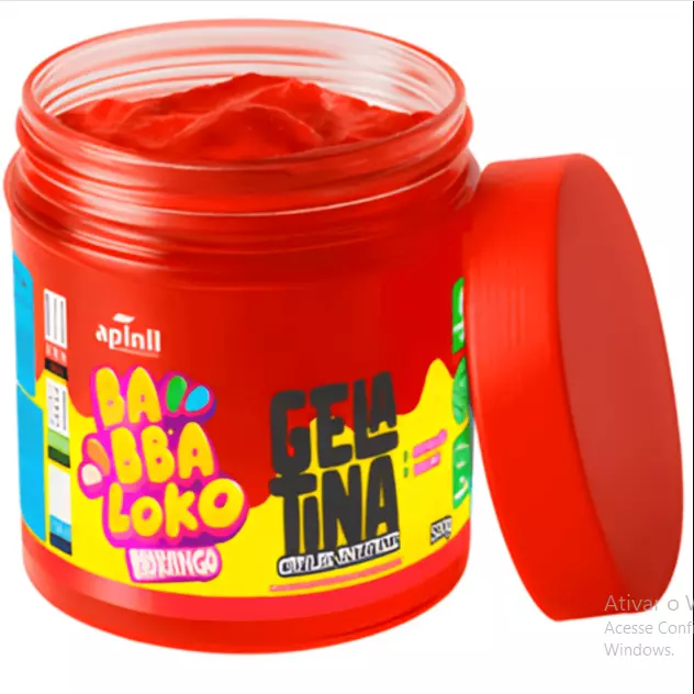 GELATINA CAPILAR MORANGO apinil