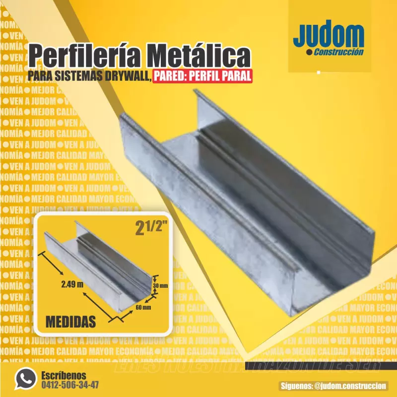 07JG0751A│PARAL 2 1/2" X 2.49 Mts