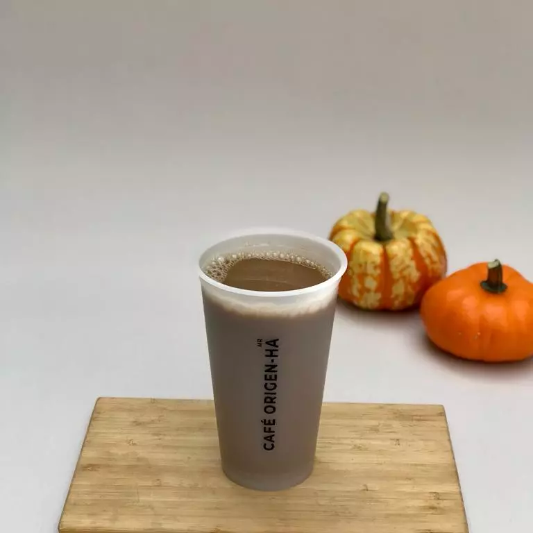 PUMPKIN PIE SPICE LATTE,VEGANO 16 OZ